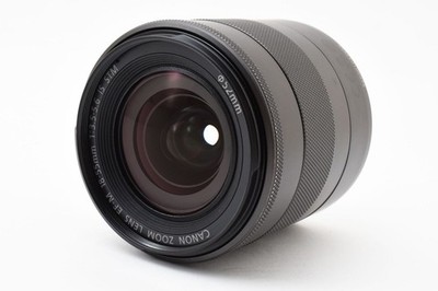 Canon EF-M 18-55mm F3.5-5.6 IS STM Black Standard Zoom Lens APS-C EOS M Exc++