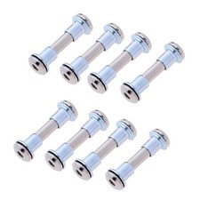 Pack of 8pcs Inline Skate Screws And Spacers Axle Bolts