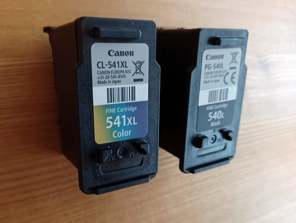 Canon CL541XL and PG540L Empty Ink Cartridges - Image 2 of 2