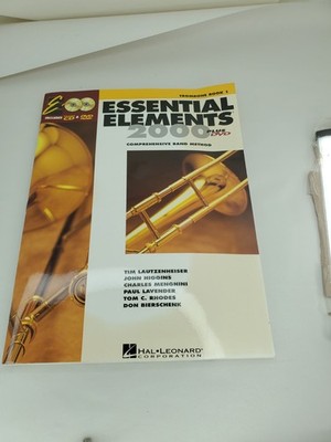 Essential Elements for Band Book 1 with EEi Trombone Band Book + Dvds 