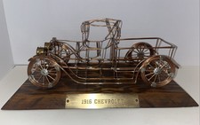 Vintage Copper Wire Car Sculpture 1916 Chevrolet Lou Adler 1977 Truck