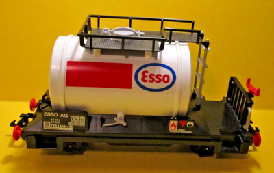 Vintage Playmobil Train ESSO Tank Car Tank Wagon Gauge G Railway