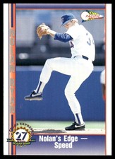 Nolan Ryan 1992 Pacific Nolan Ryan Texas Express II #213 Rangers MLB READ