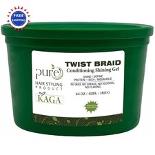 Conditioning Gel 64oz 4LB KAGA Pure O Natural Neatbraid Beauty