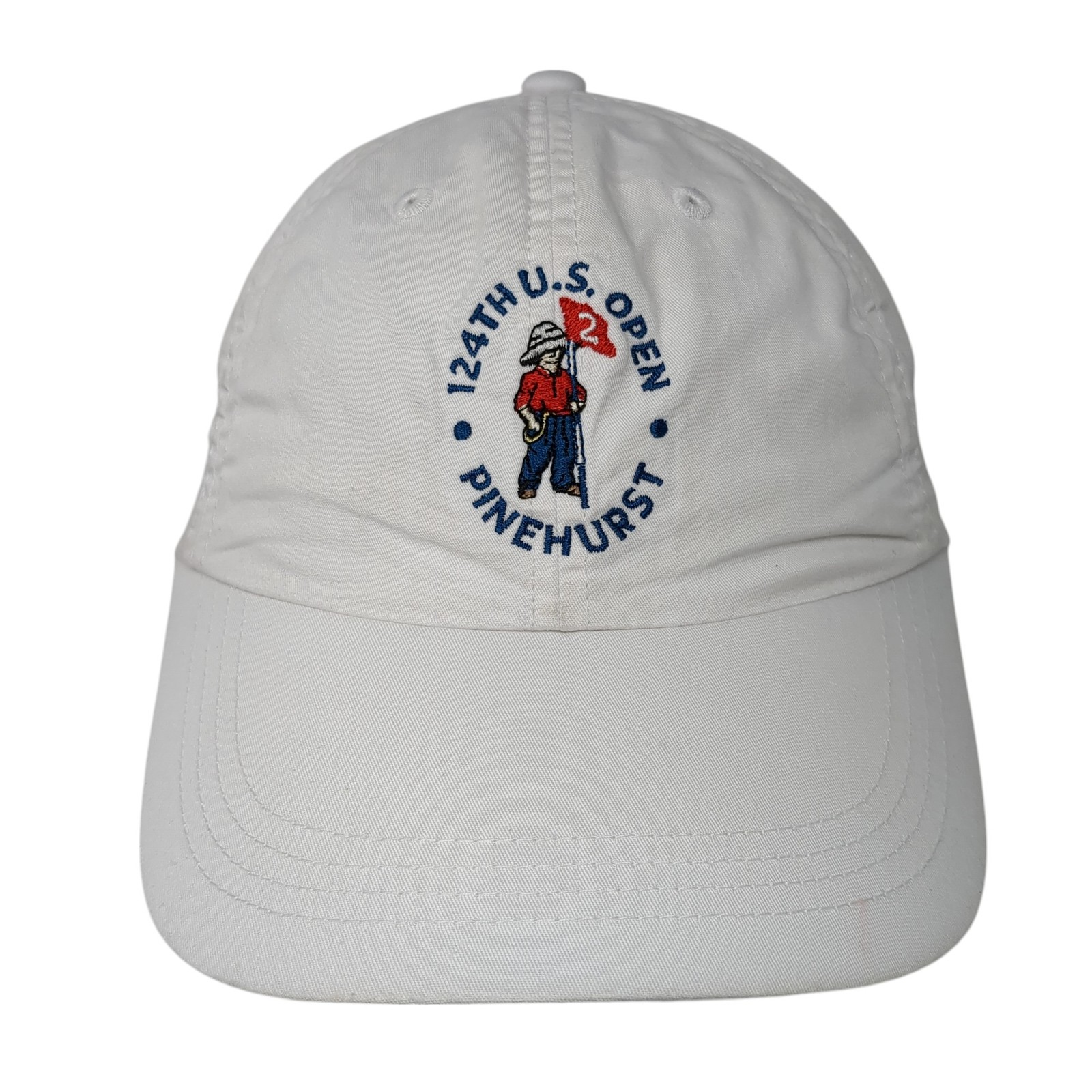 124th U.S. Open Pinehurst Strapback Hat White One… - image 1