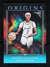 2024 Panini Origins WNBA Teal 4/49 Rickea Jackson #74 Rookie RC 04h3