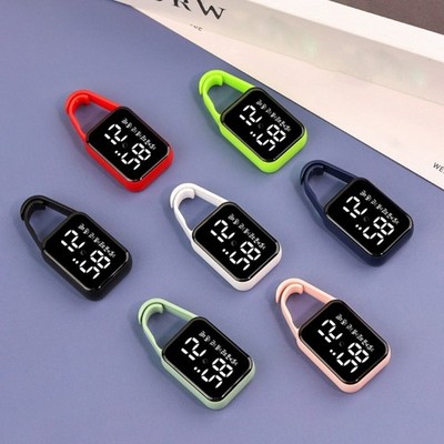 Waterproof Led Electronic Hanging Watch Night Light Touch Digital Watch Gift