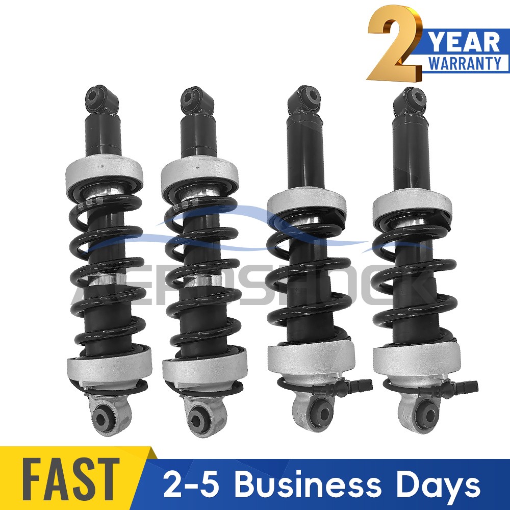 Set of 4 Front & Rear Suspension Shock Struts w/Magnetic For Audi R8 V8 07-15
