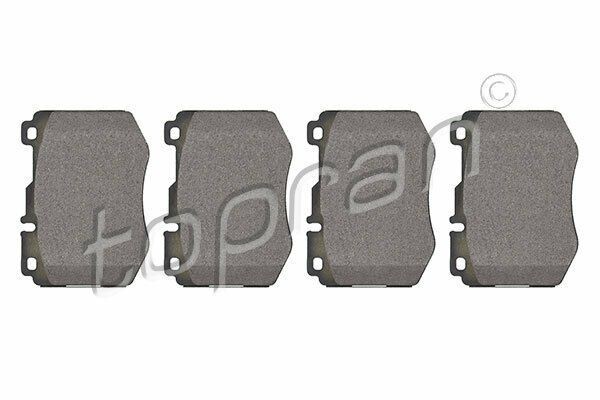 Plaquettes de frein avant MERCEDES Classe E S213 garniture céramique thermique 0004208000