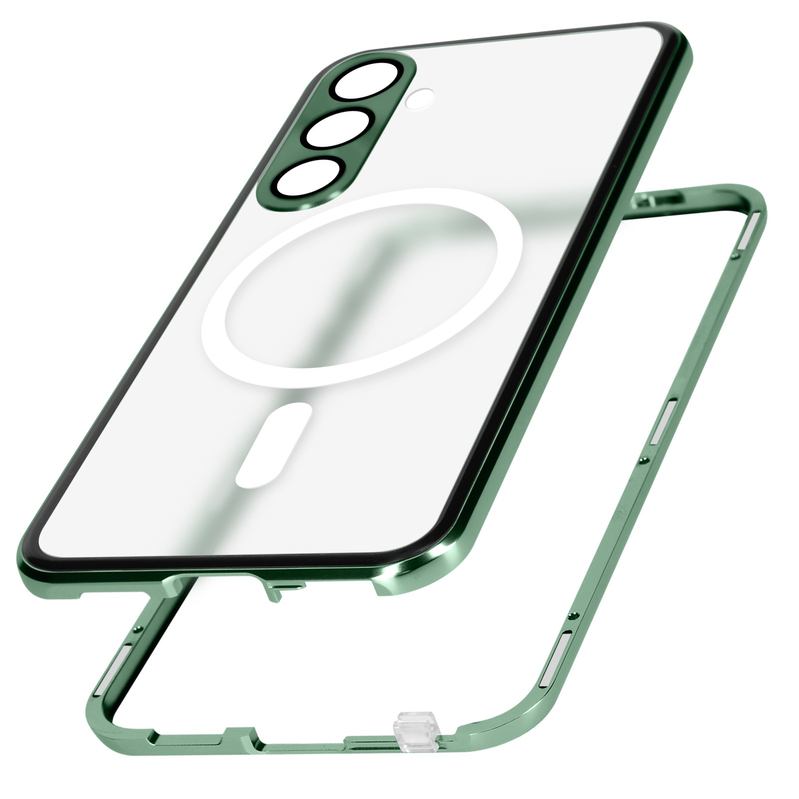Coque Intégrale Samsung S24 Verre Trempé Premium Avizar Protection Rigide Transparente