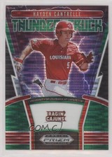 2020 Panini Prizm Draft Picks Thunderstruck Green Pulsar Hayden Cantrelle 1m8