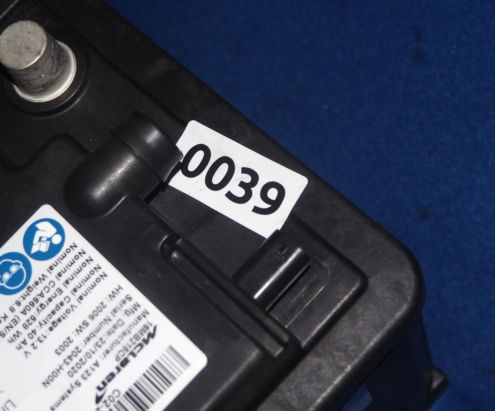 13.2V! McLaren Elva Speedtail & Artura Hybrid Auxiliary Battery OEM 16MB215CP