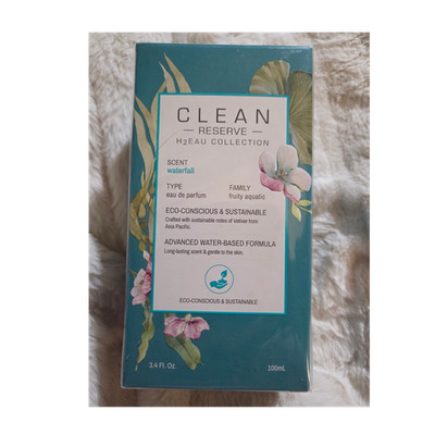 Clean Reserve H2EAU Waterfall Eau de Parfum 3.4 fl oz Fruity Aquatic Eco-Consci 