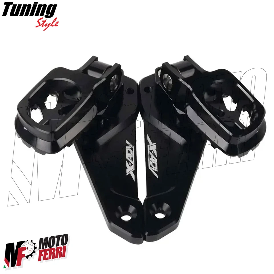 MF7679 Pedane Poggiapiedi Regolabili Honda XADV 750 - 2021 2022 2023 2024 2025 - Immagine 3 di 4