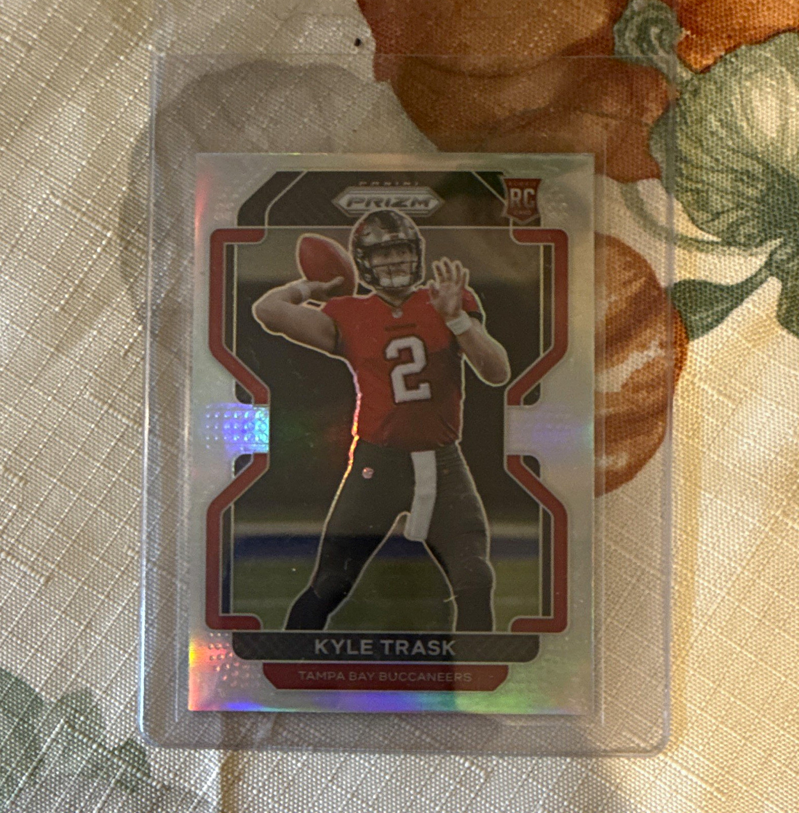 Panini 2021 Prizm Football Kyle Trask RC Silver Prizm Buccaneers #339