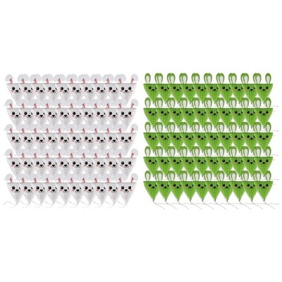 50Pcs Easters Rabbit Treat Boxes Colorful Designs Holders For Spring Celebration