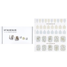 Mavenir Nail Sticker Patterned -  Powder Of Gold Pedi 36pcs