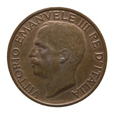 10 centesimi 1922 Ape - Roma - Vittorio Emanuele III - Regno d'Italia - SPL-FDC