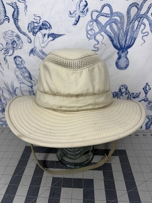 Tilley Endurables The Airflo Sun Hat LTM6 Khaki Beige Canada Size 7 1/4 READ (F2