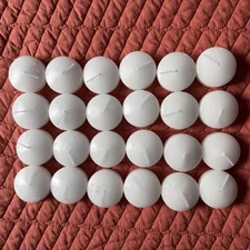 NEW Floating Candles 24 Pack 2 Inch Long Lasting Small White Unscented