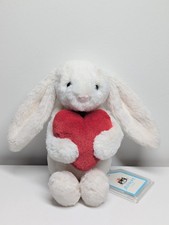 Bashful Red Love Heart Bunny - Small Jellycat | Jelly Journal