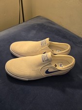 TALLA 11 Nike SB Janoski+ Slip On Summit Blanco/Negro NUEVO