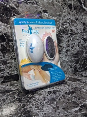 Ped Egg - Original, Professional ~ Ultimate Foot File As Seen On TV ~ SEALED NEW