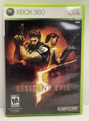Resident Evil 5 (Microsoft Xbox 360) TESTED & WORKING No Manual