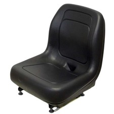 Black Bucket Seat Fits Ford New Holland Skid Steer Lx465 Lx485 Lx565 Lx665 Lx865