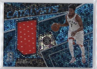 2017-18 Panini Spectra Catalysts Neon Blue Prizm /99 Kyle Lowry #CAT-29 d1m