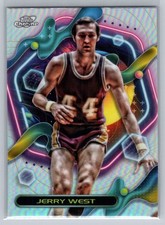 2023-24 Topps Chrome Cosmic #58 Jerry West Refractors