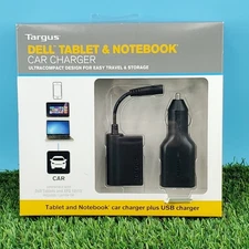 PC Targus Car Charger & USB Charger for Dell tablet XPS 12, or XPS 13