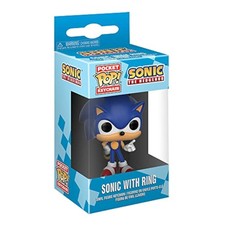 Funko Pocket Pop! Keychain: Sonic The Hedgehog: Sonic The Hedgehog with Ring - M