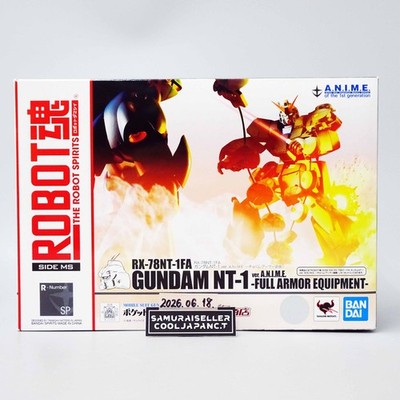 Robot Spirits RX-78NT-1FA Gundam NT-1 ALEX - Full Armor Equipment Figur BANDAI