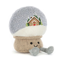 Jellycat Amuseables Snow Globe New Winter Festive Holiday Plush INC dust bag