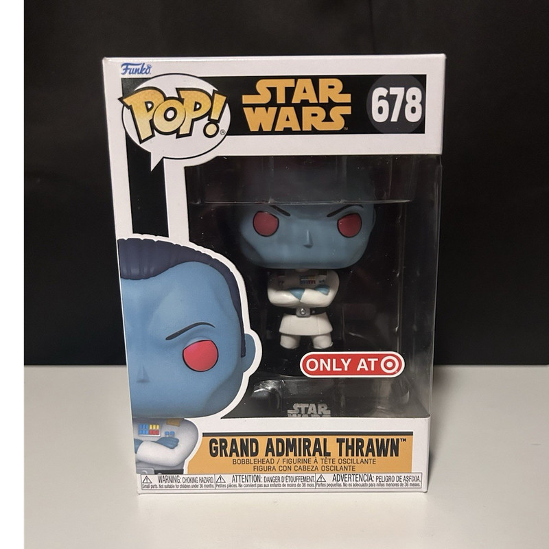 Funko Pop! Vinyl Star Wars Grand Admiral Thrawn Target Exclusive #678 Figure