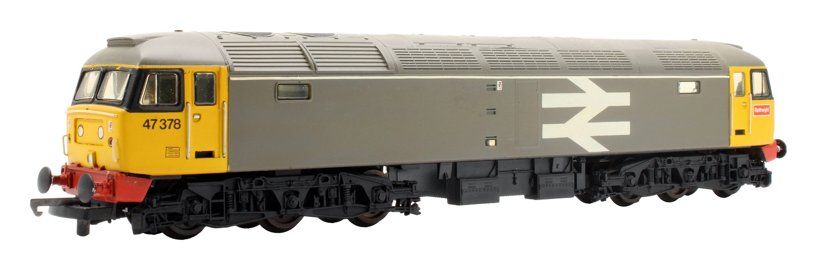 LIMA 'OO GAUGE' 205212 BR GREY CLASS 47 378 DIESEL LOCOMOTIVE