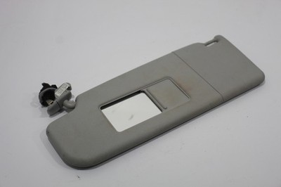 VW Scirocco Mk3 NS Left Sun Visor with Vanity Mirror Pearl Grey 1K8857551A