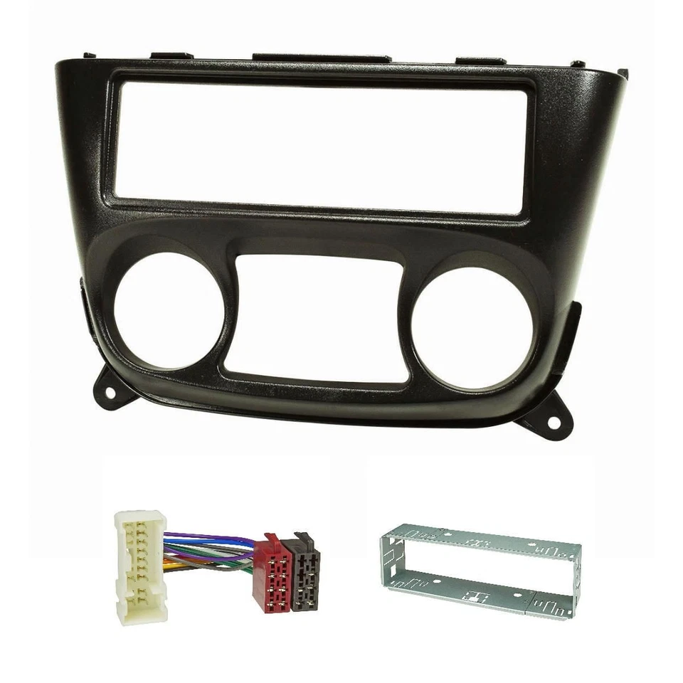 Kit cache radio gaine compatible avec câble adaptateur ISO Nissan Almera N16 ... - Photo 1/4
