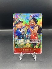 Ace & Sabo & Luffy OP13-007 Carrying On His Will Foil