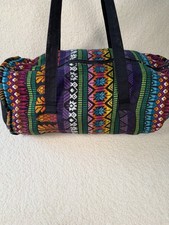 Southwestern Aztec Weekend Travel Bag Woven Duffel Bag
