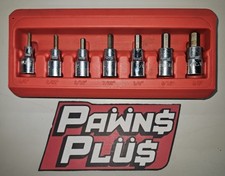 Mac Tools Sxma7pt 38 Drive 7pc Metric Hex Drive Set With Holder Mac Tools Sxma7pt 38 Drive 7pc Metric Hex Drive Set With Holder