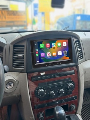 8'' Car Stereo GPS For Jeep Grand Cherokee 2005-2007 Wireless CarPlay AndroidAuto