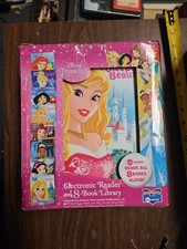 2014 Disney Princess Me Reader Complete 8 Story Set Electronic Reader Sealed