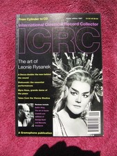 ICRC INTERNATIONAL CLASSICAL RECORD COLLECTOR Magazine 1997 11 Winter Gramophone