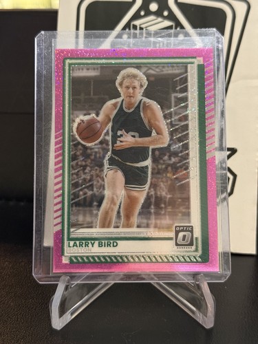 2024-25 Panini Donruss Optic - Legends Larry Bird #243 Pink Glitter Prizm /275