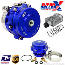 Bv50 Blue Blow Off Valve Bov 50mm 2 Psi Supercharger Spring Fits Tial Flange