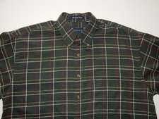 GANT Men's Button Front Shirt Size L Heritage Twill