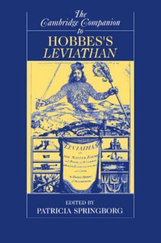 The Cambridge Companion to Hobbes's Leviathan Springborg Paperback 9780521545211