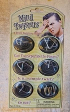 Westminster Mind Twisters 6 Metal Puzzles With Solutions